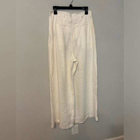 FARM Rio Cream Wide-Leg Pants - Picture 2 of 8